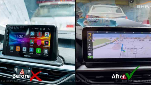 Màn hình DVD Android xe Kia Cerato 2018-2021 | Màn nguyên khối 12.3 inch